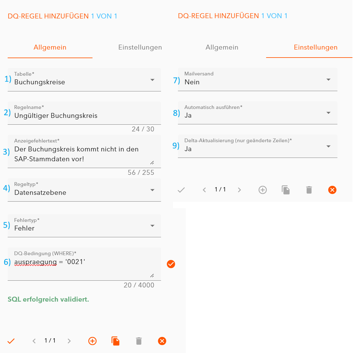 DQ hinzufügen